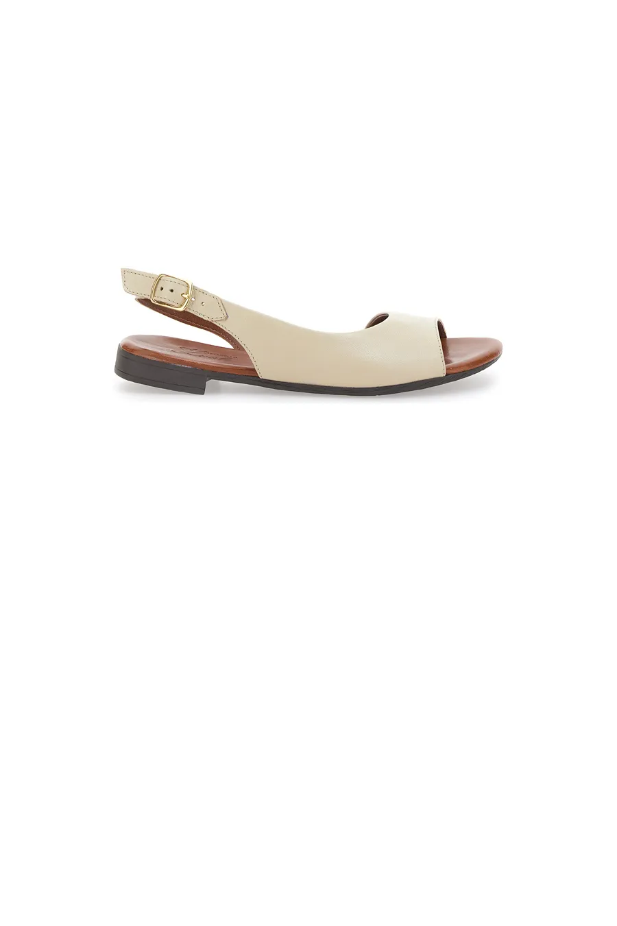 Sandali Flat Sand In Vera Pelle Pittarello Look 225110