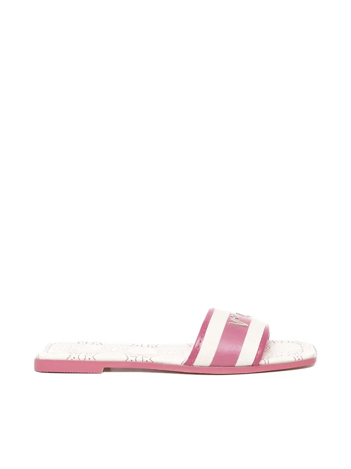 SANDALI FLAT SPIRIT IN CUOIO
