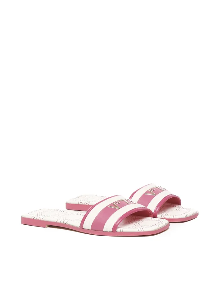 SANDALI FLAT SPIRIT IN CUOIO