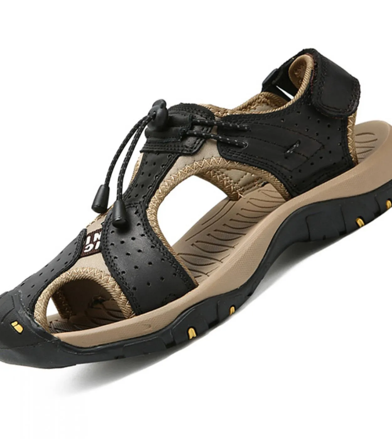 Sandali gladiatore per uomo Scarpe estive da spiaggia allaperto Casual Taglie forti 38 48 Scarpe da ginnastica in pelle con dia