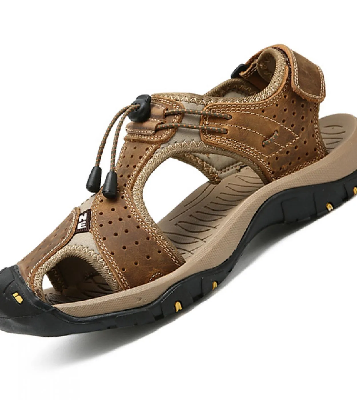 Sandali gladiatore per uomo Scarpe estive da spiaggia allaperto Casual Taglie forti 38 48 Scarpe da ginnastica in pelle con dia