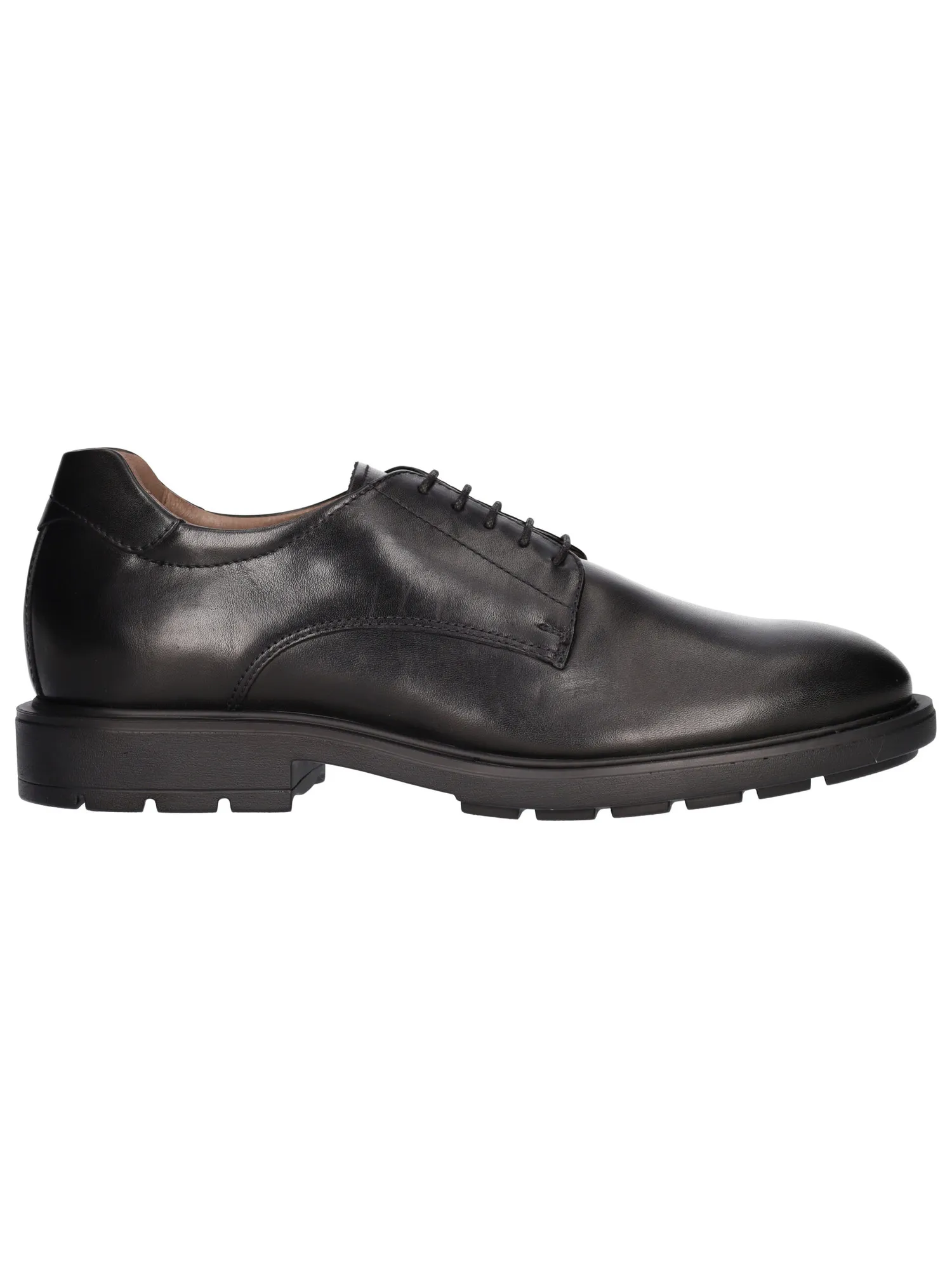 Scarpa stringata Nero Giardini da uomo nera