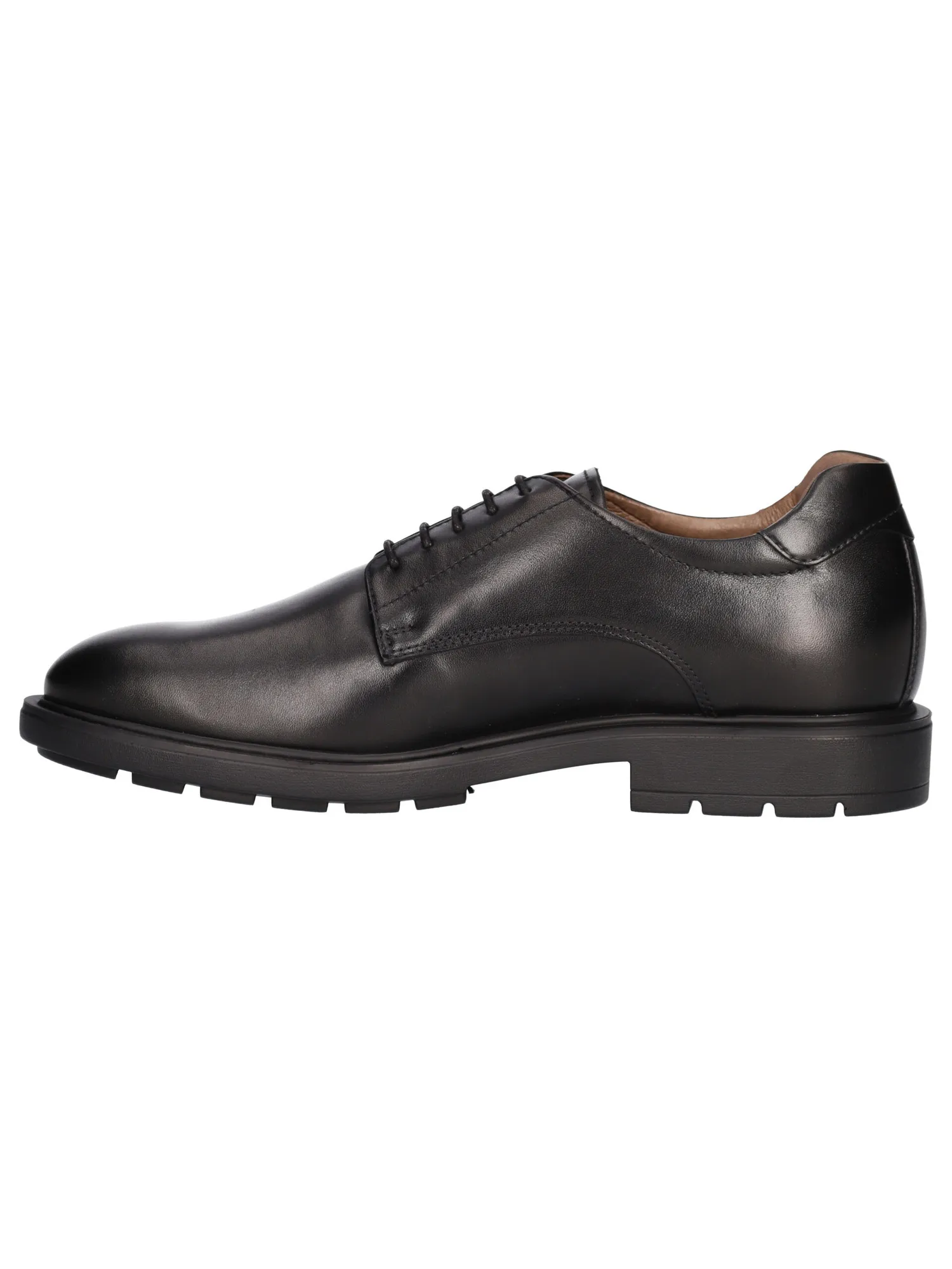 Scarpa stringata Nero Giardini da uomo nera