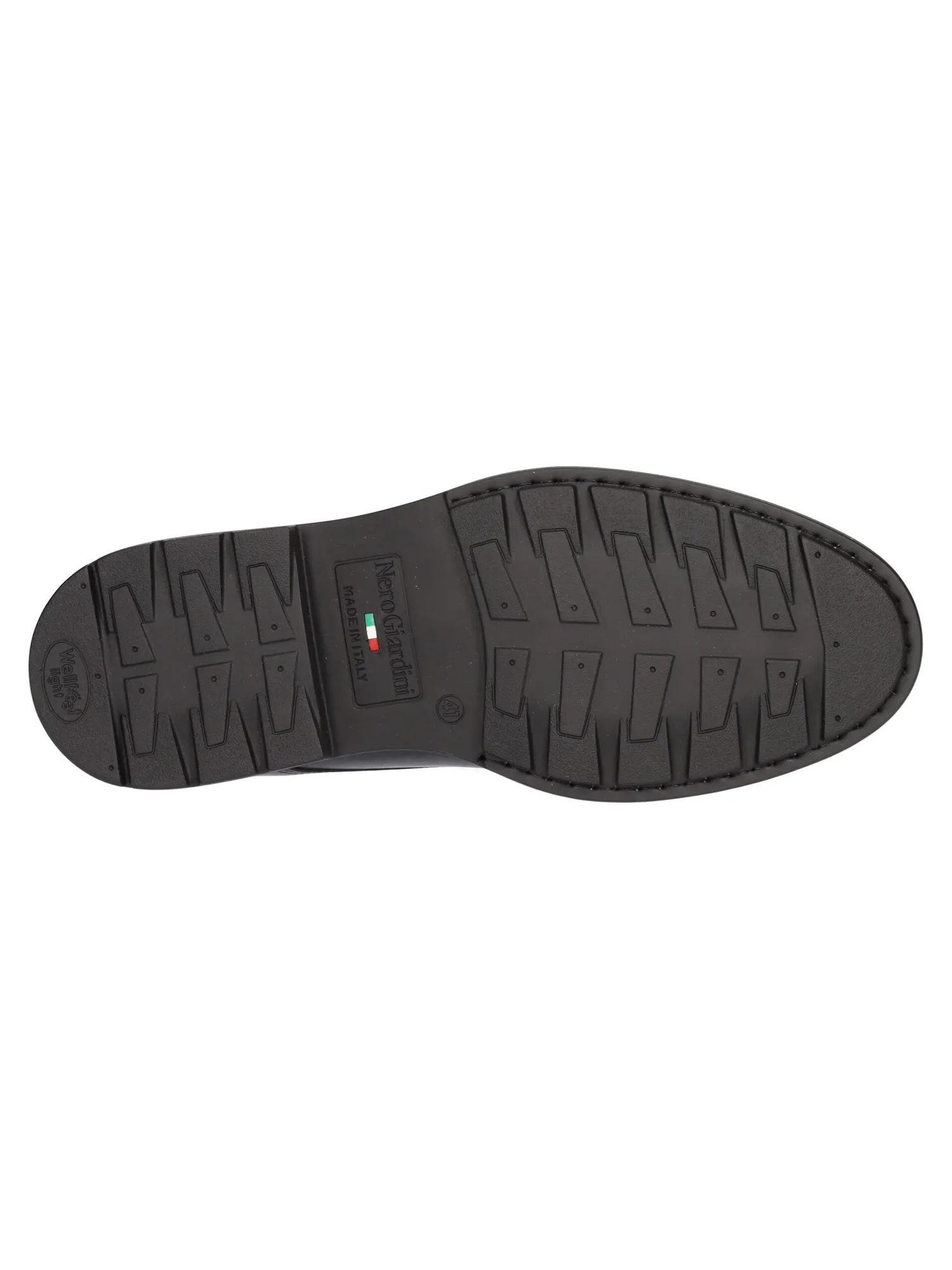 Scarpa stringata Nero Giardini da uomo nera