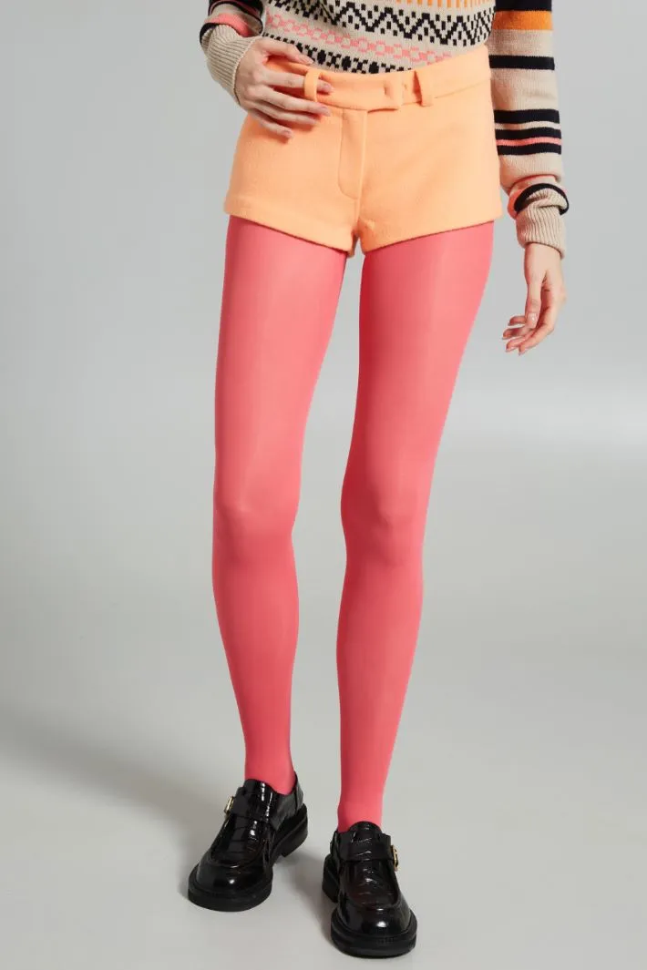 Shorts in drap di lana