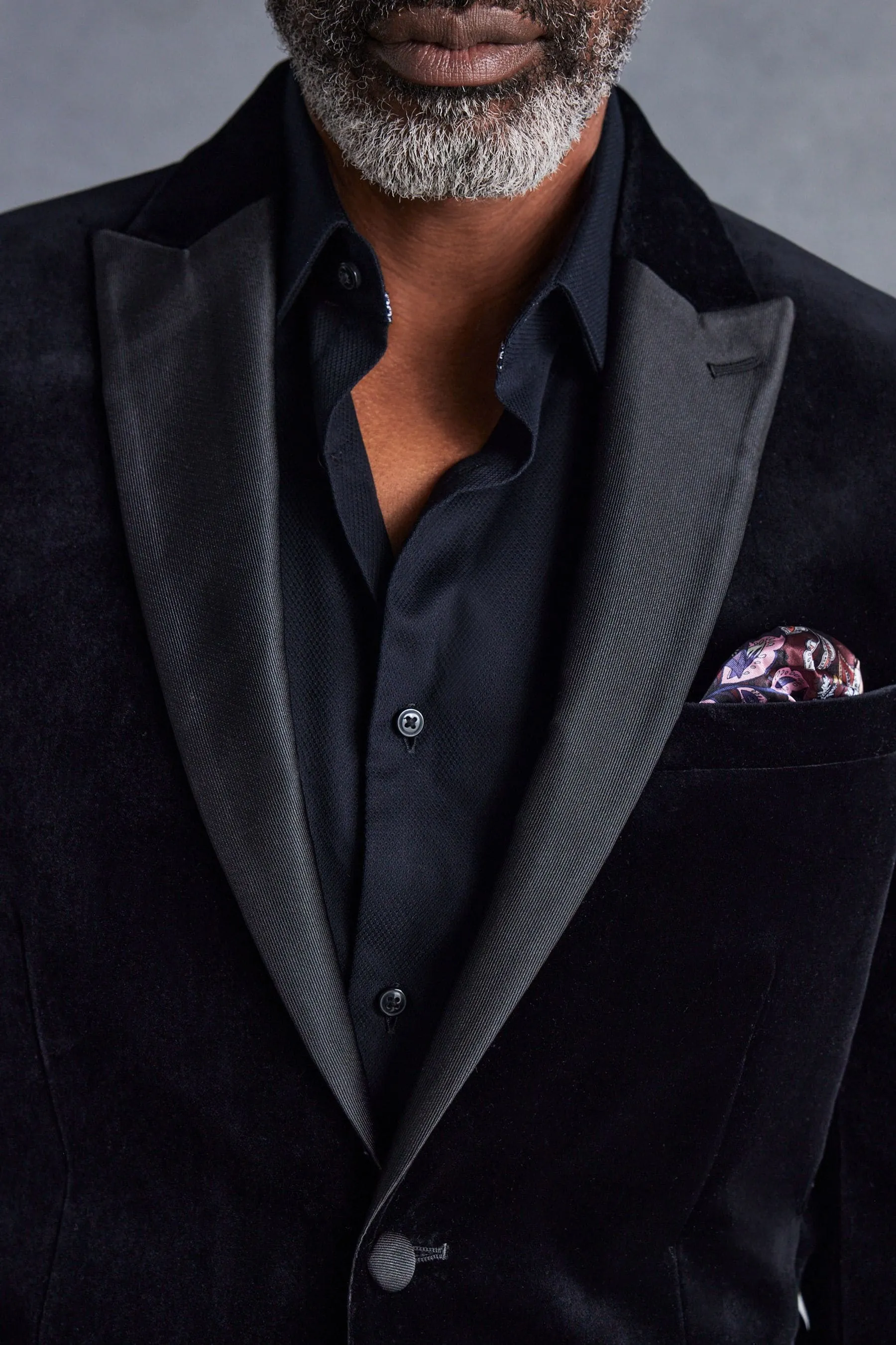 Signature Pontoglio - Blazer Vestibilità attillata / Slim velluto in tessuto italiano