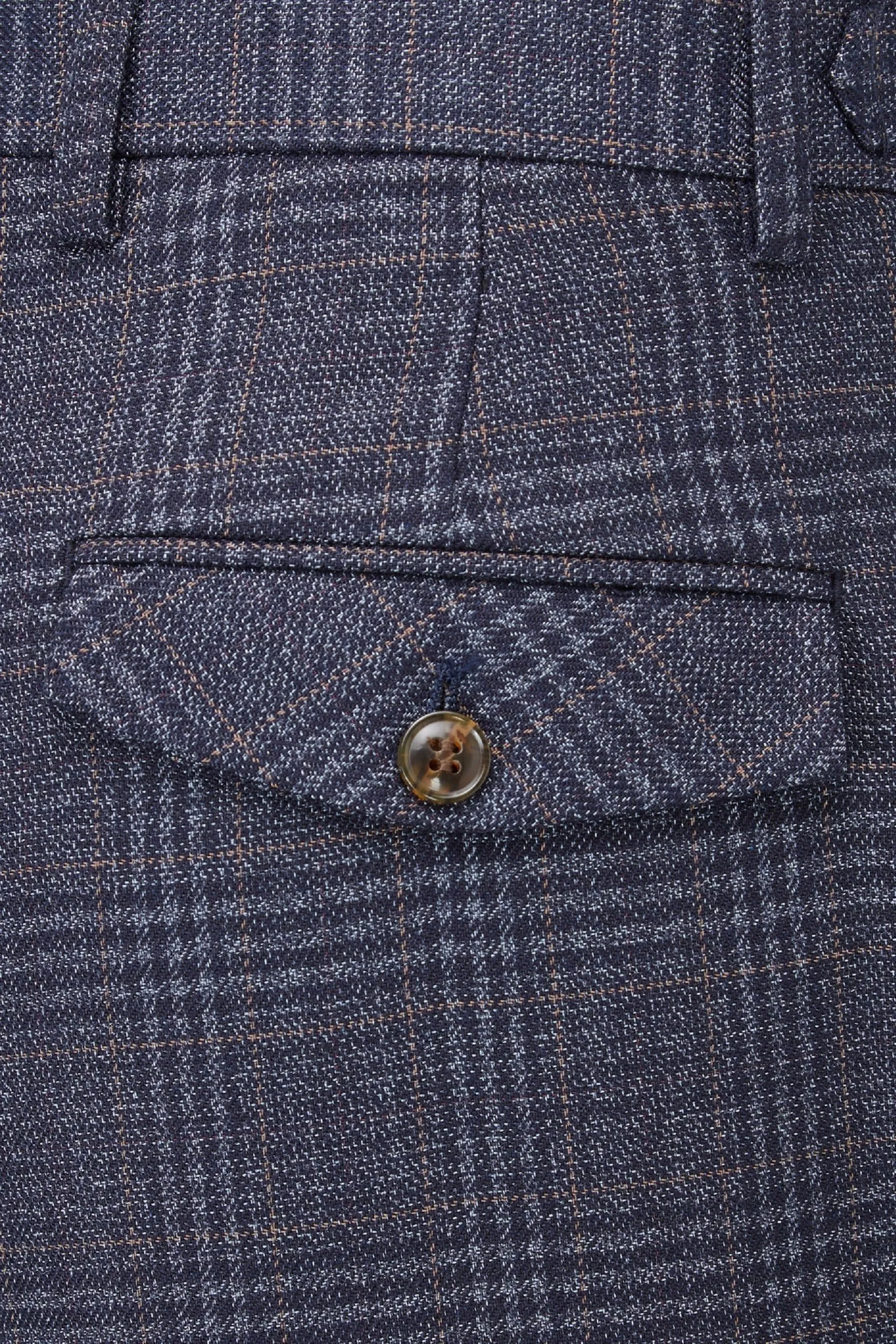Skopes Vestibilità sartoriale - Completo A quadri in lana: Pantaloni