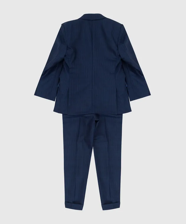 Stefano Ricci Abito in lana a righe per bambini Y1SF371900HC3570