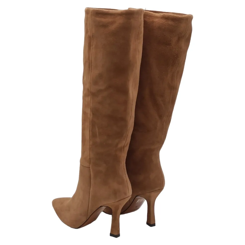 stivale donna TANI SP ROMANO in camoscio acero