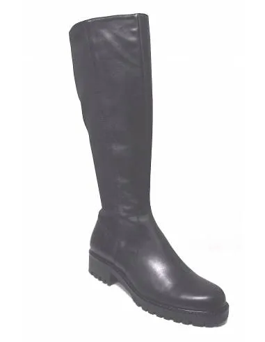 stivale pelle+elasticizzato Sogno di donna Made in italy