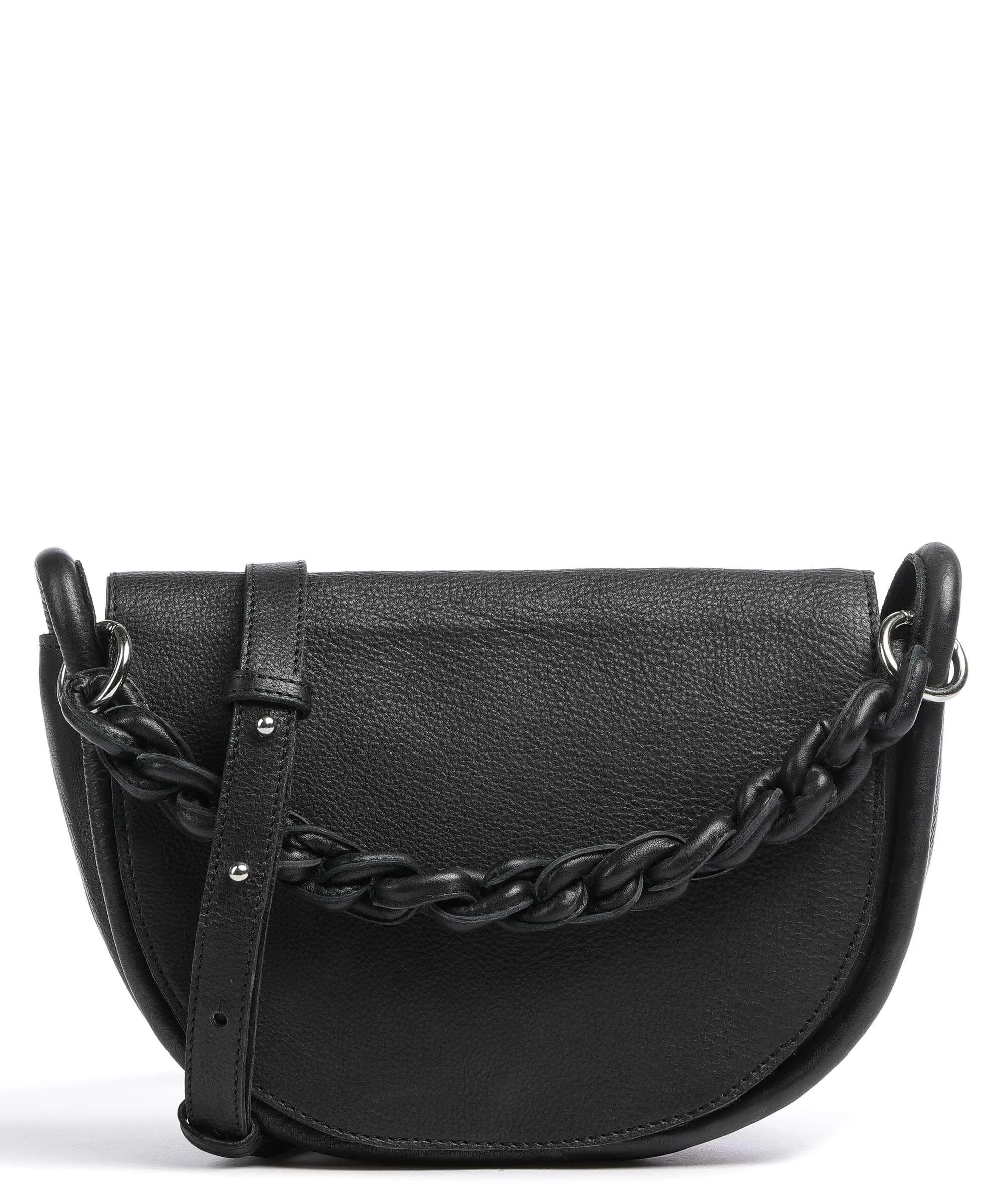  Taschendieb Wien Coburgbastei 3 Borsa a spalla pelle granulata nero  