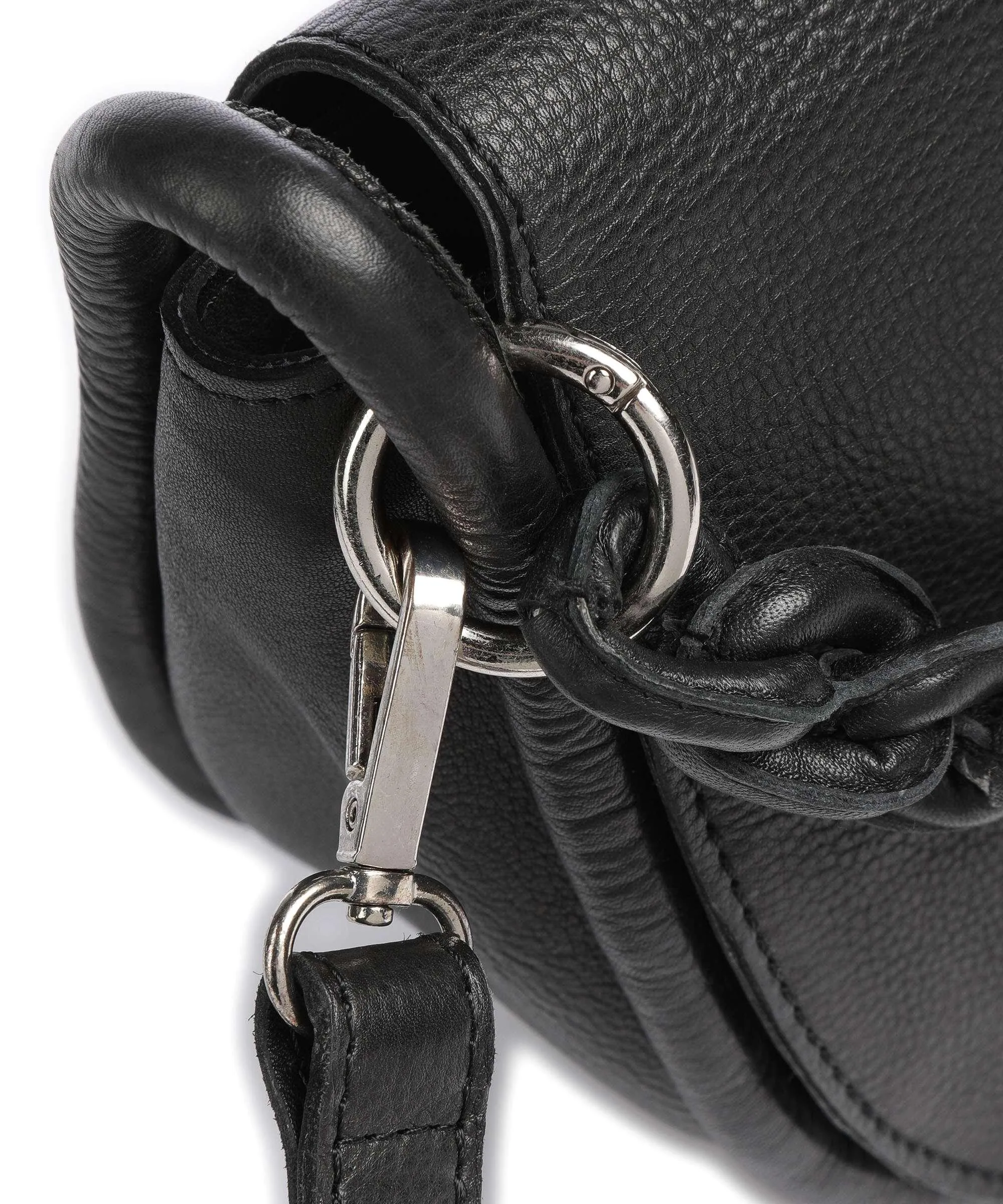 Taschendieb Wien Coburgbastei 3 Borsa a spalla pelle granulata nero  