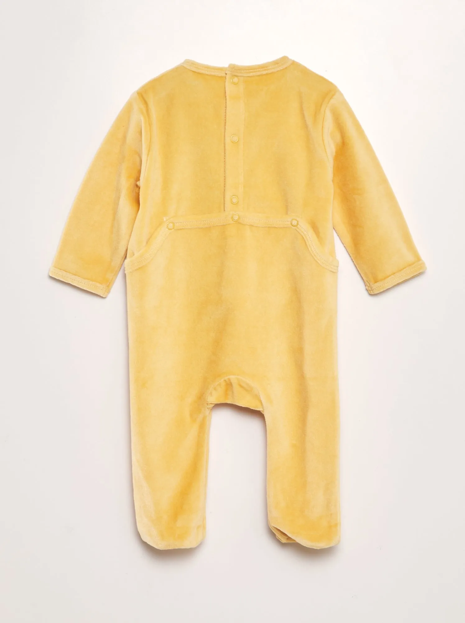 Tutina in velluto - GIALLO