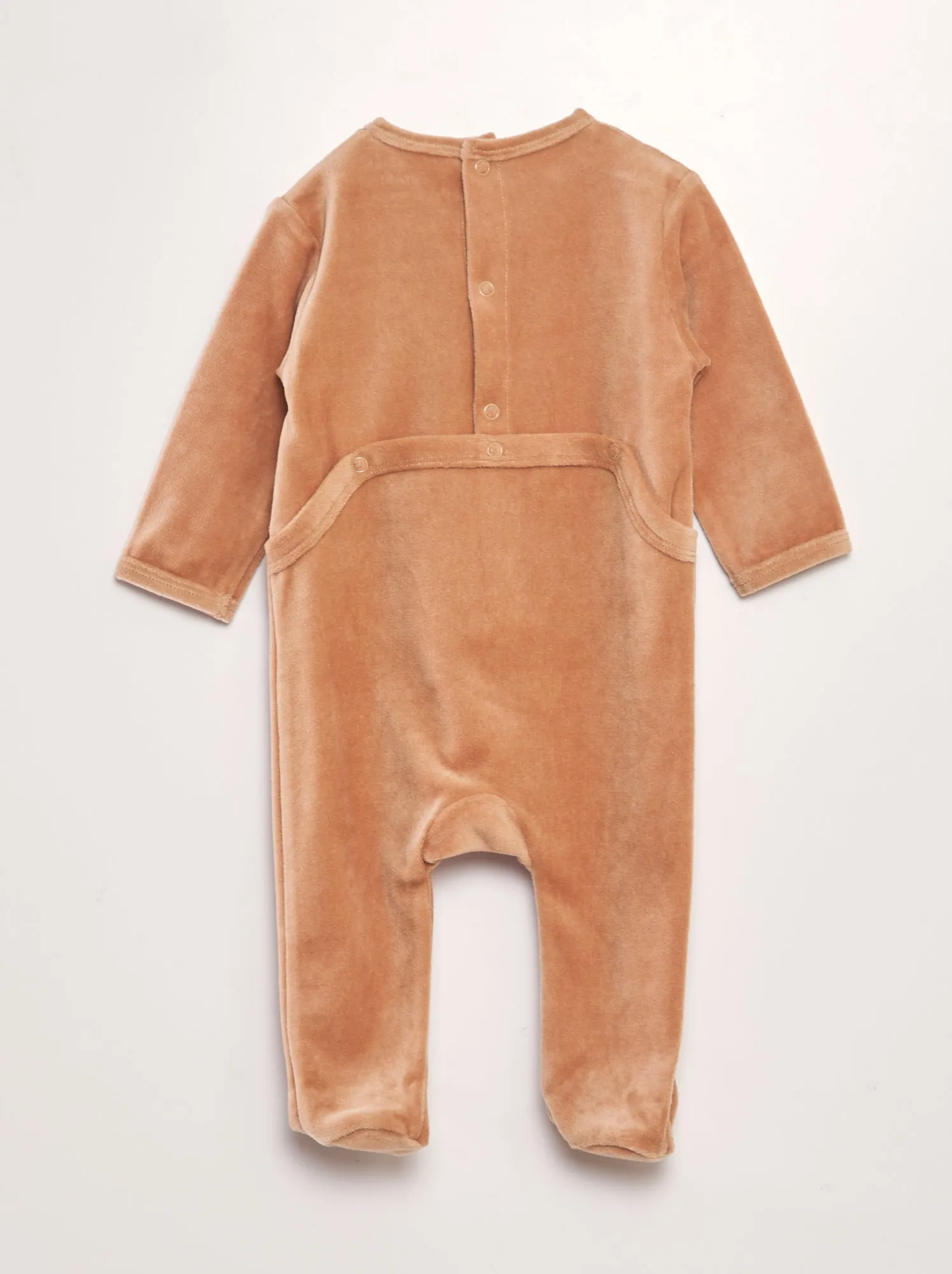 Tutina in velluto - MARRONE