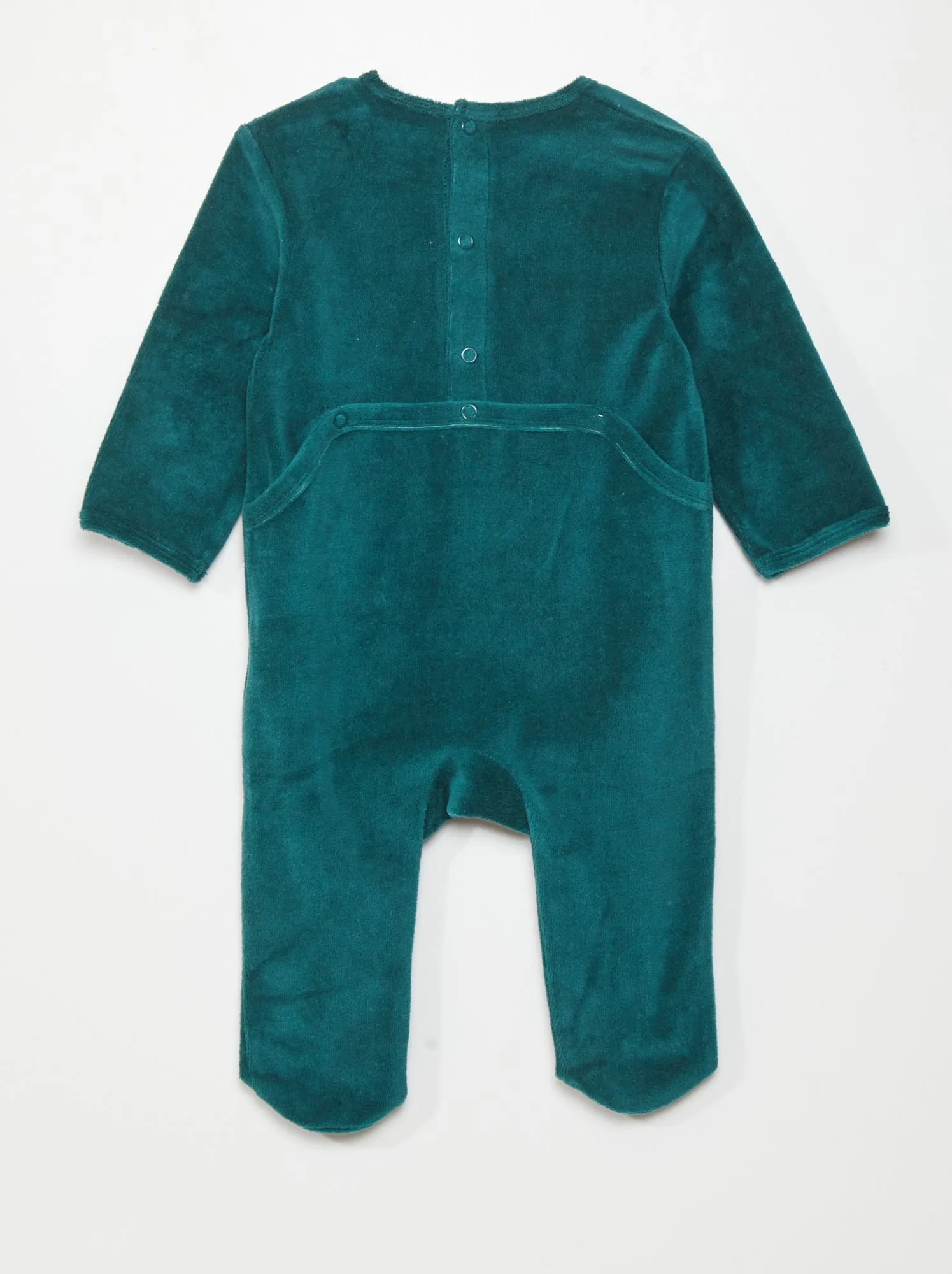 Tutina in velluto - Verde/Volpe