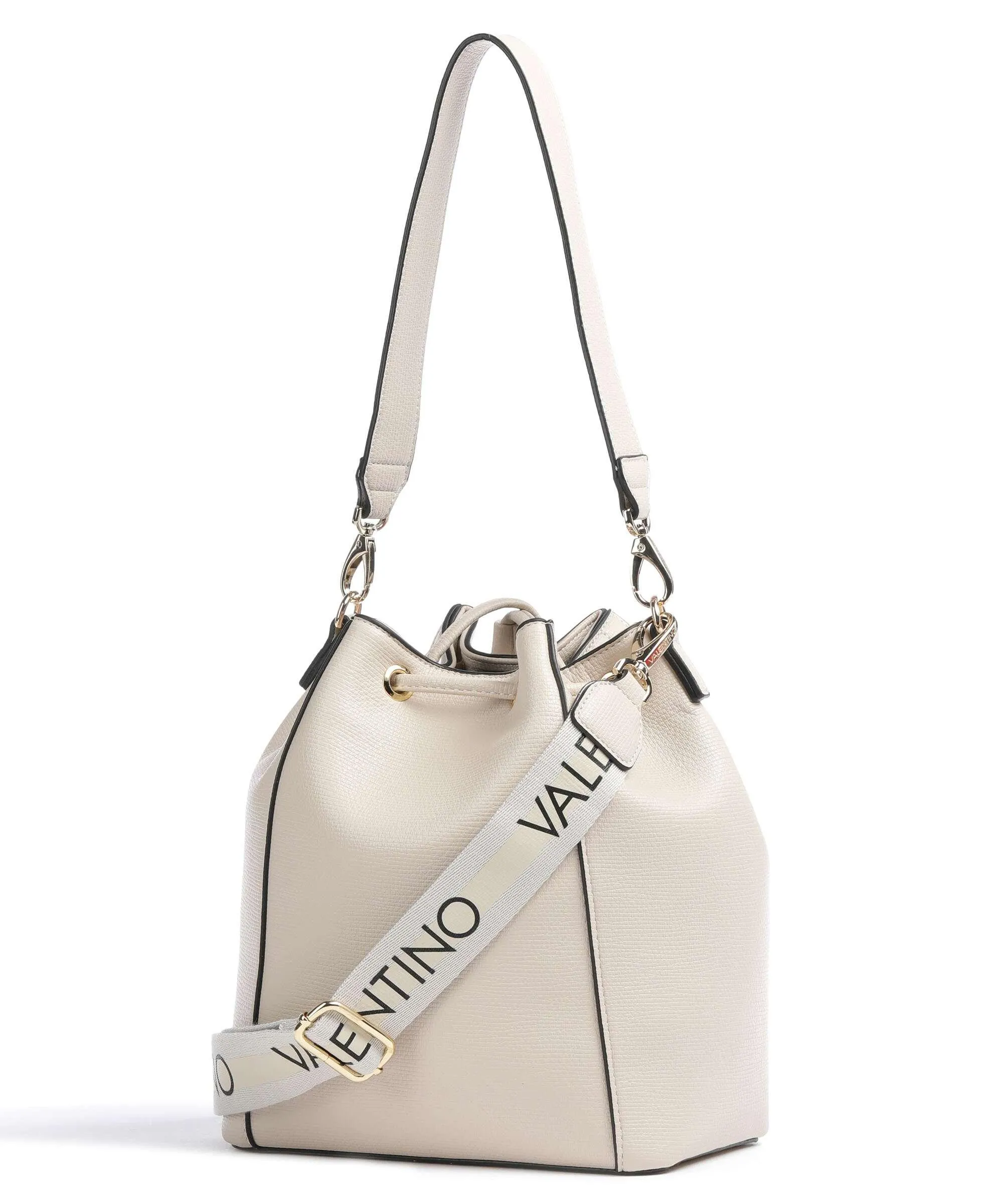  Valentino Bags Icy Re Borsa a secchiello pelle sintetica beige  