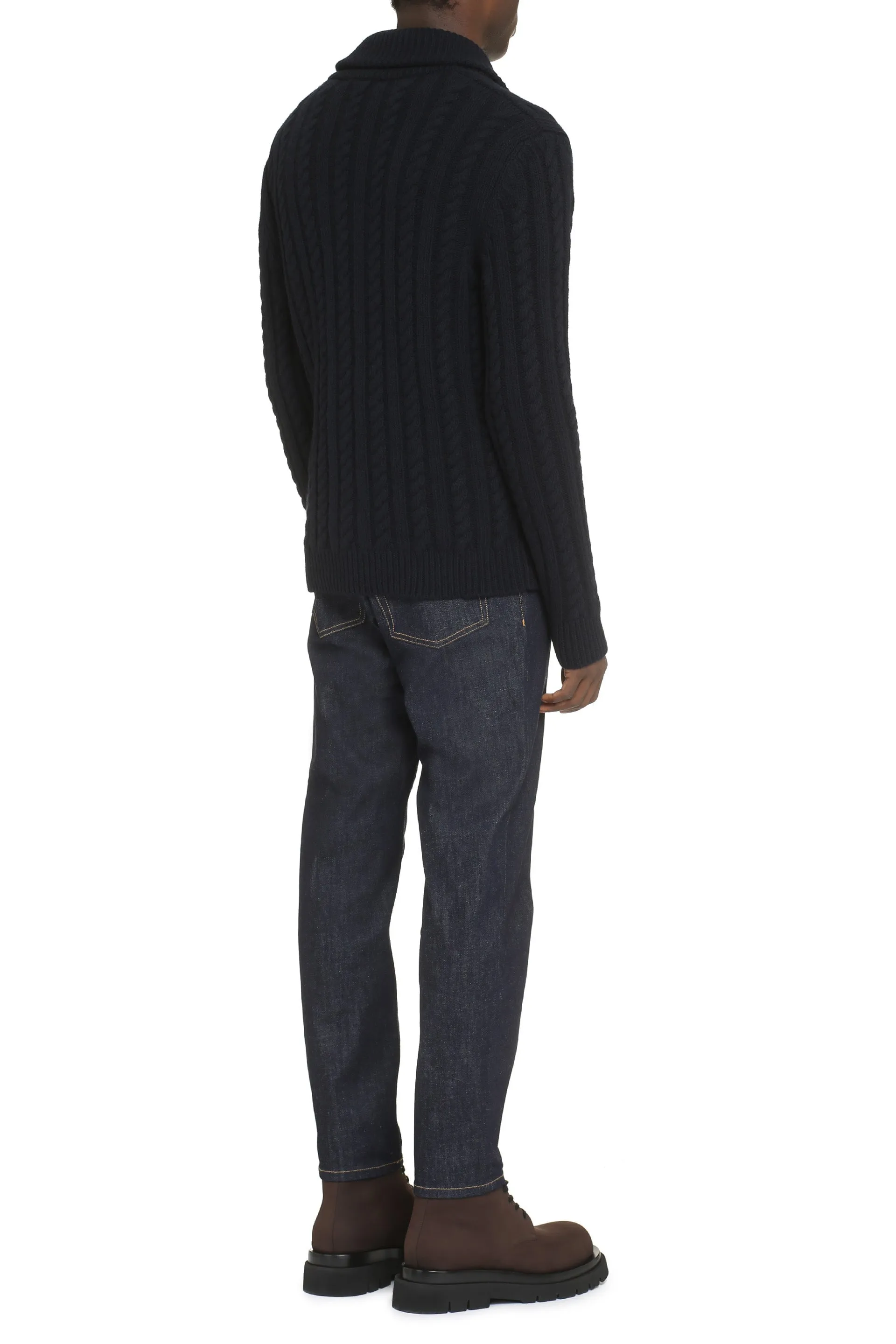 Valentino Pullover in maglia a trecce