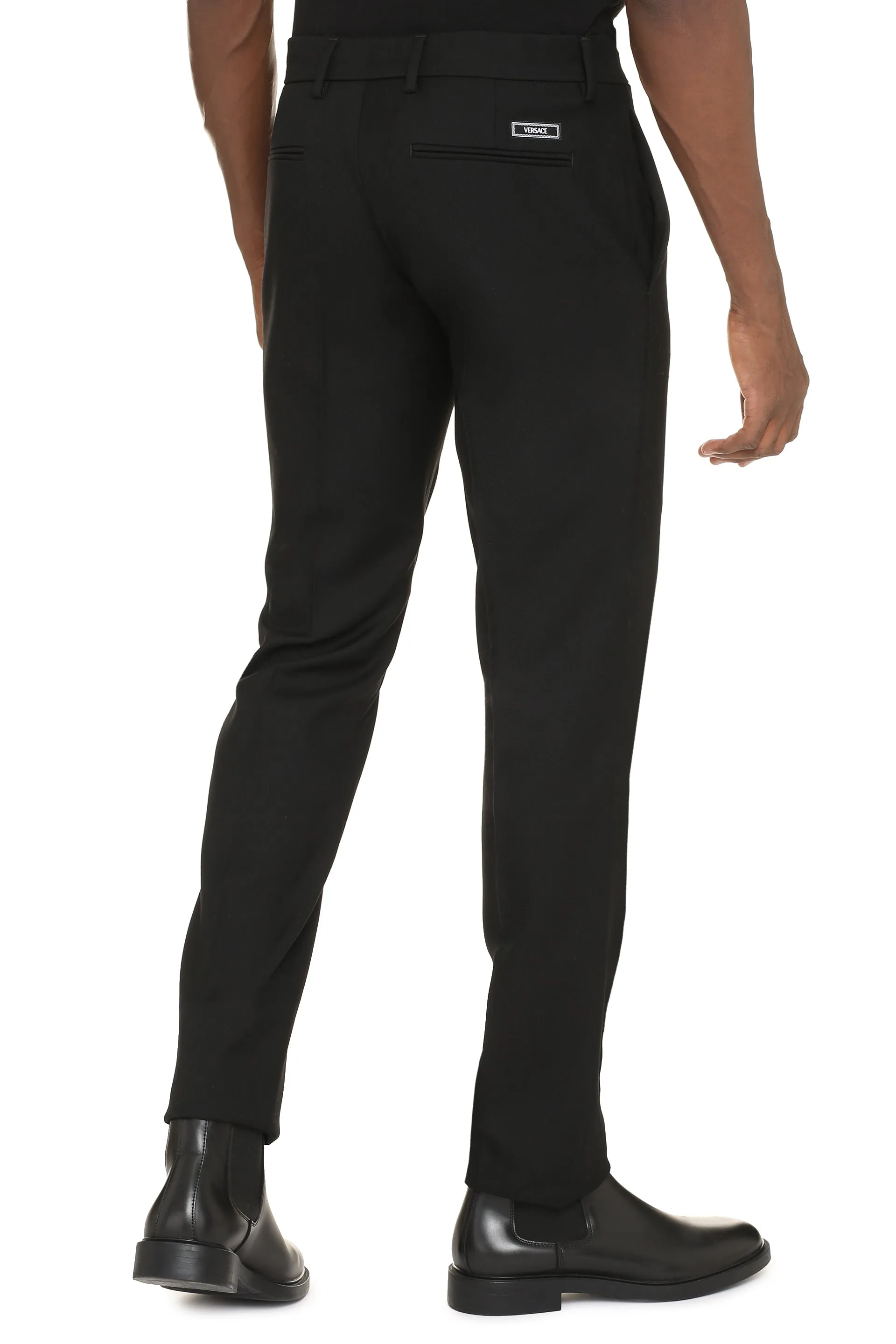 Versace Pantaloni in lana vergine