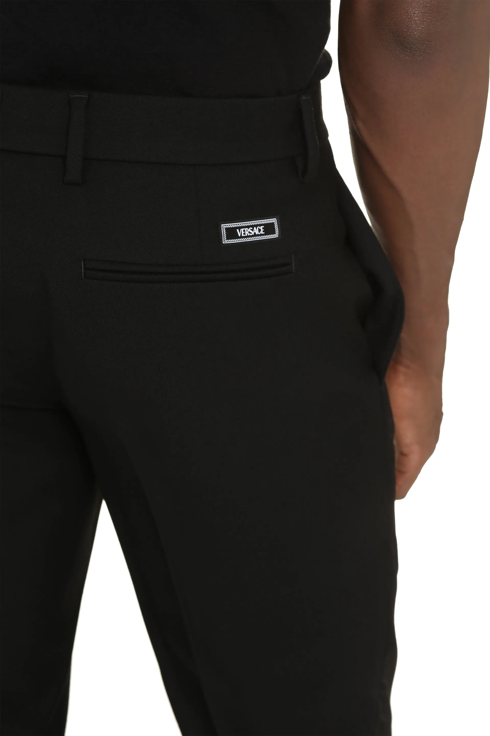 Versace Pantaloni in lana vergine