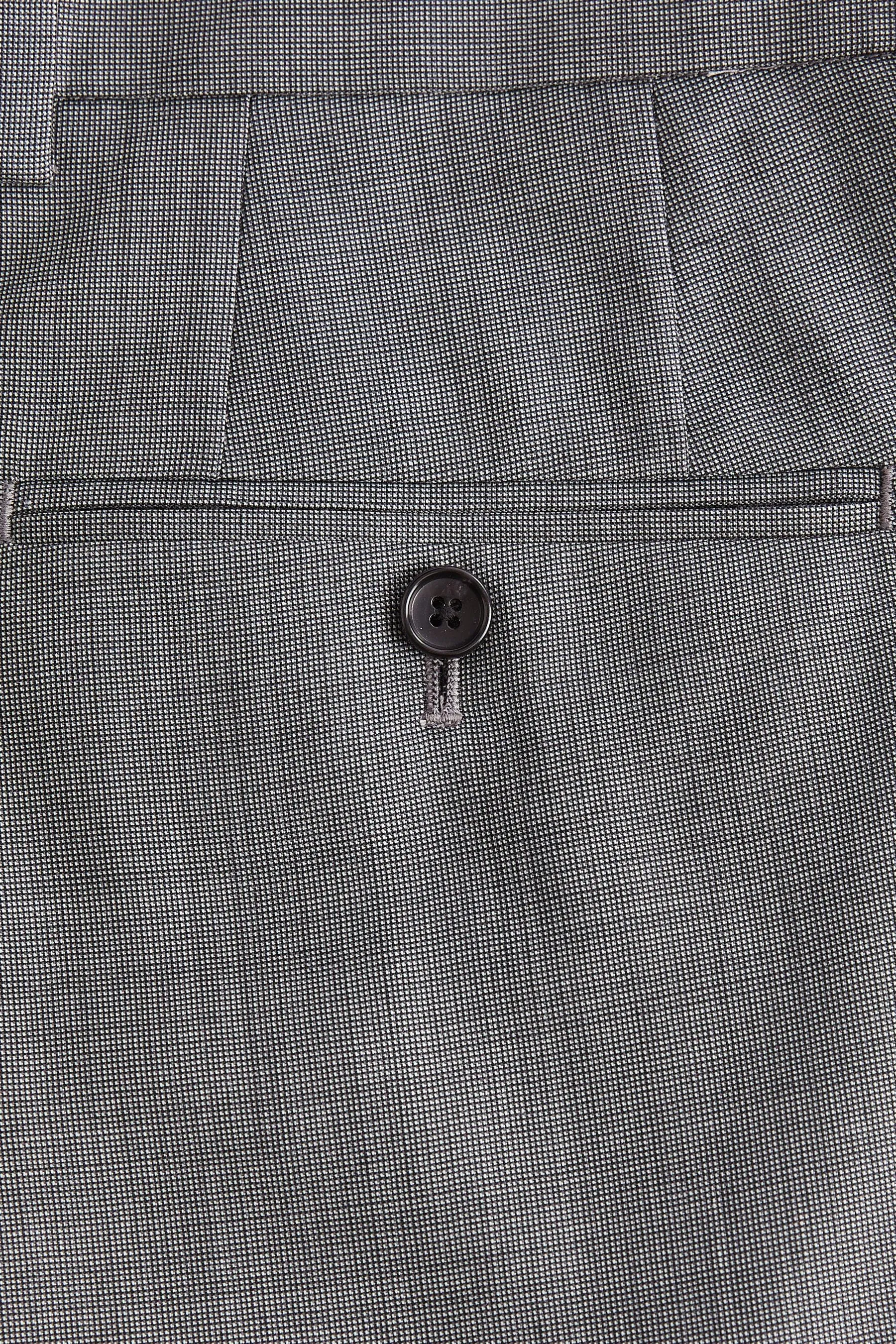 Vestibilità sartoriale Signature - Pantaloni da completo in lana testurizzata