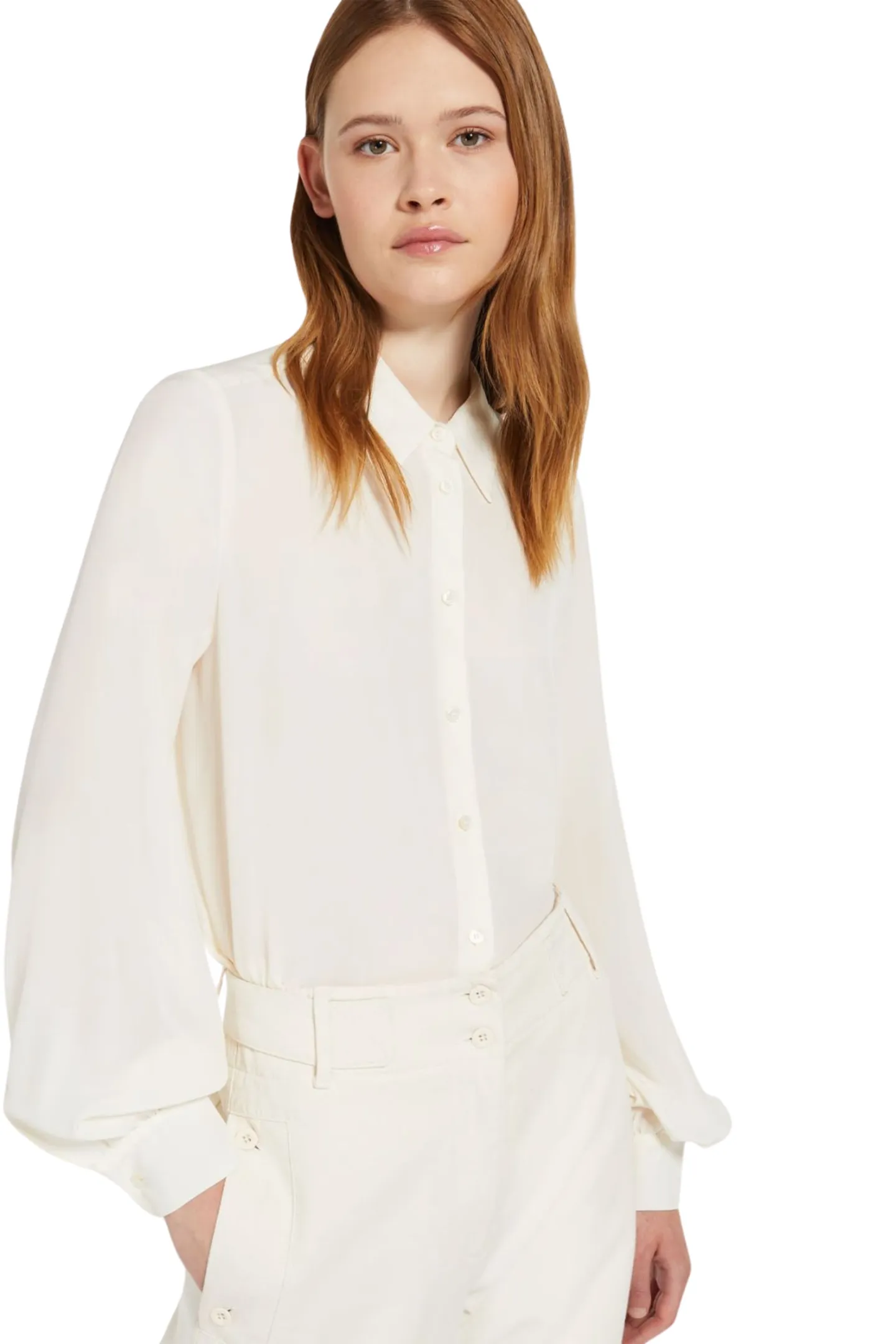 weekend maxmara camicia geo in crepe