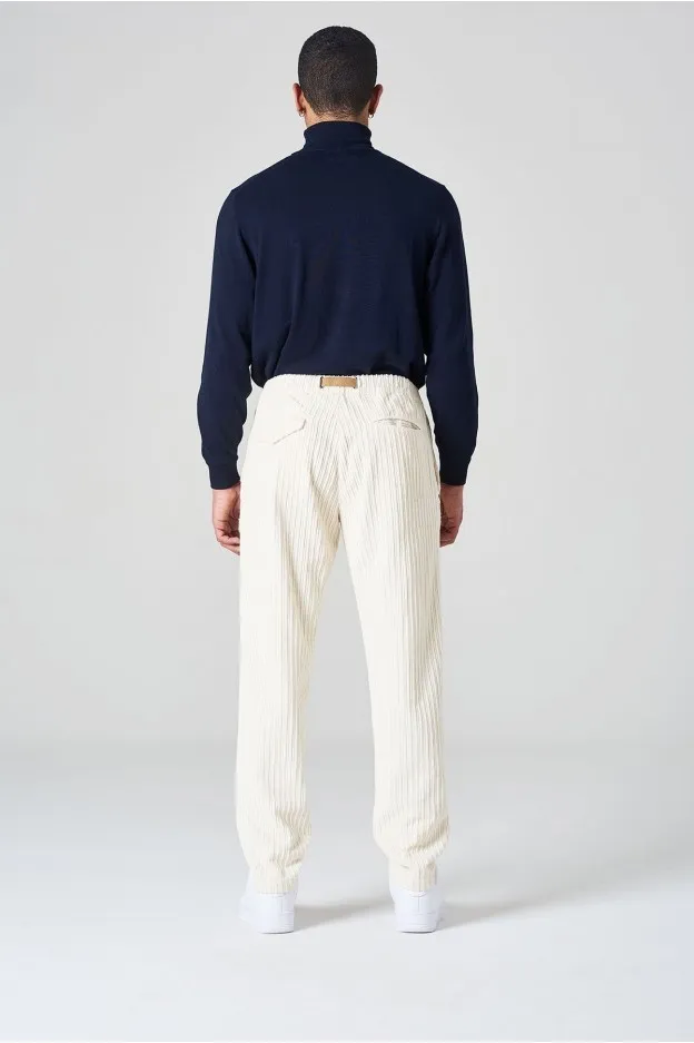 White Sand Pantalone In Velluto Rocciatore