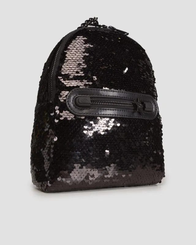 Zaino mini con paillette Goldbergh Lover